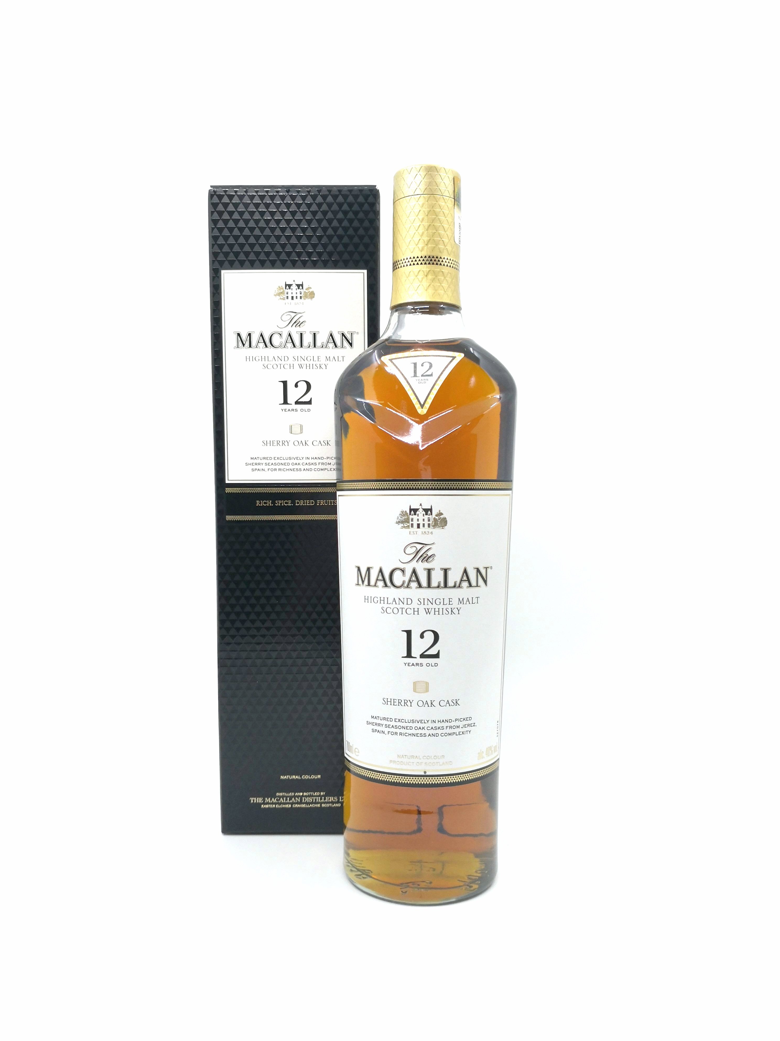 The Macallan 12 Years Sherry Oak  (ND)