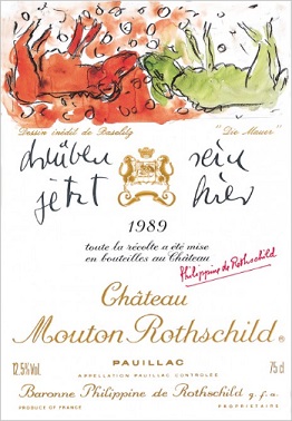 Chateau Mouton Rothschild 1989