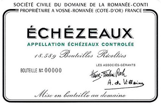 Domaine de la Romanee Conti (DRC) Echezeaux Grand Cru 1995