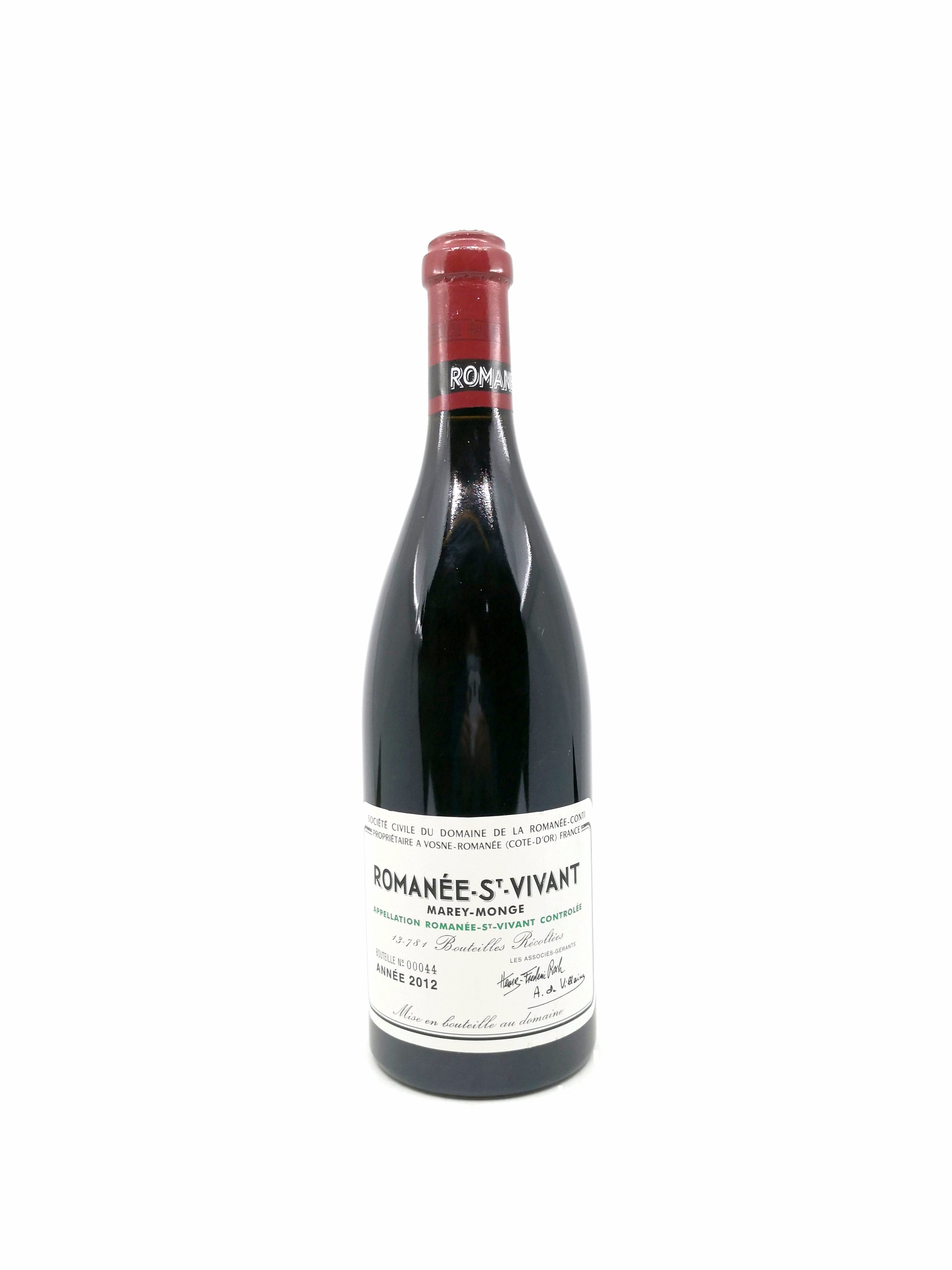 Domaine de la Romanee Conti (DRC) Romanee-St-Vivant Grand Cru 2012