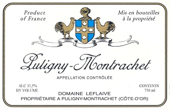 Domaine Leflaive Puligny Montrachet Blanc 2011