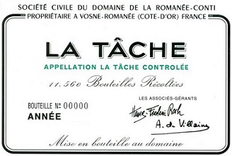 Domaine de la Romanee Conti (DRC) La Tache Grand Cru 2012