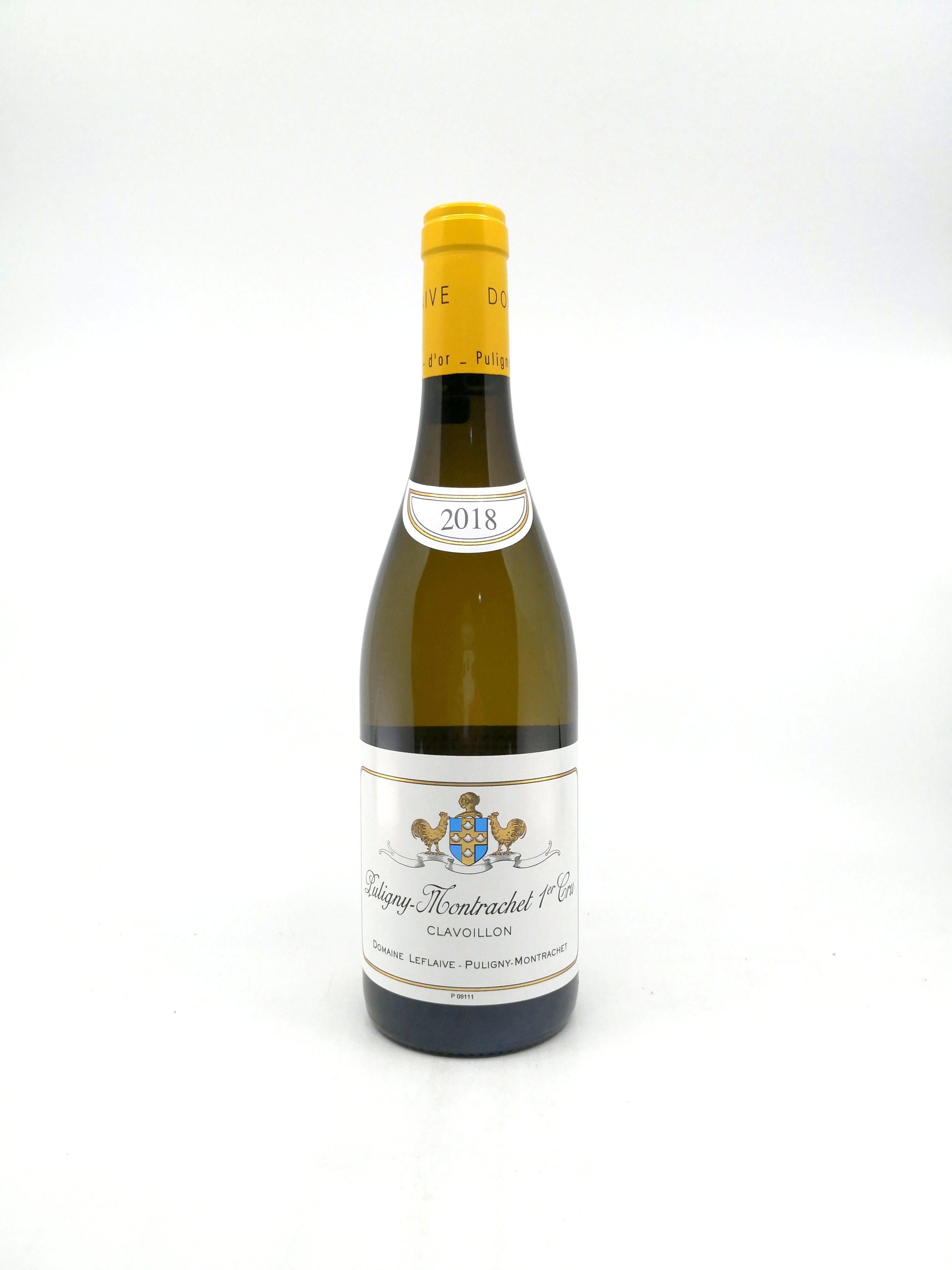 Domaine Leflaive Puligny Montrachet 1er Cru Clavoillon Blanc 2018