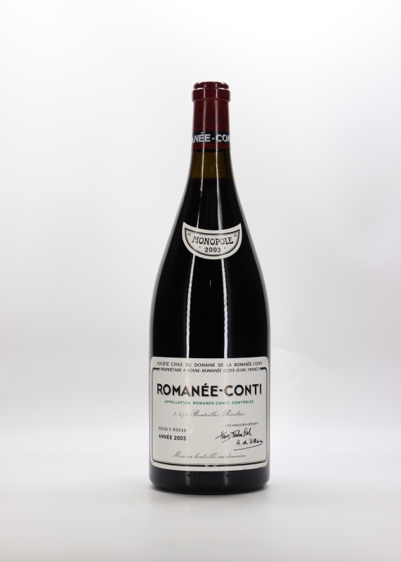 Domaine de la Romanee Conti (DRC) Romanee Conti Grand Cru 2003 1.5L