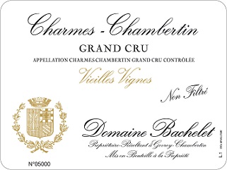 Denis Bachelet Charmes Chambertin V V 2010