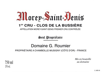 Georges Roumier Morey St Denis 1er Cru Clos de la Bussiere 2014