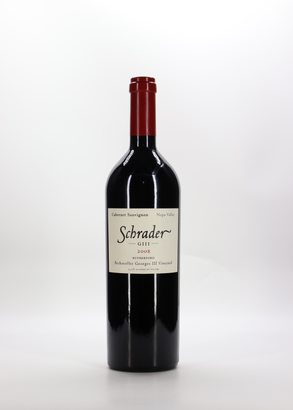 Schrader Cellars GIII Beckstoffer Georges III Vineyard Cabernet Sauvignon 2008