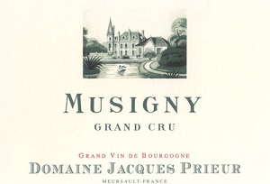 Jacques Prieur Musigny Grand Cru 2012