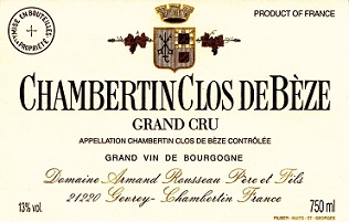 Armand Rousseau Chambertin - Clos de Beze Grand Cru 2011