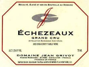 Jean Grivot Echezeaux Grand Cru 2012