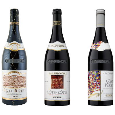 E Guigal Cote Rotie Mixed Trilogie Case 2014