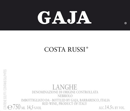 Gaja Costa Russi Barbaresco 2001